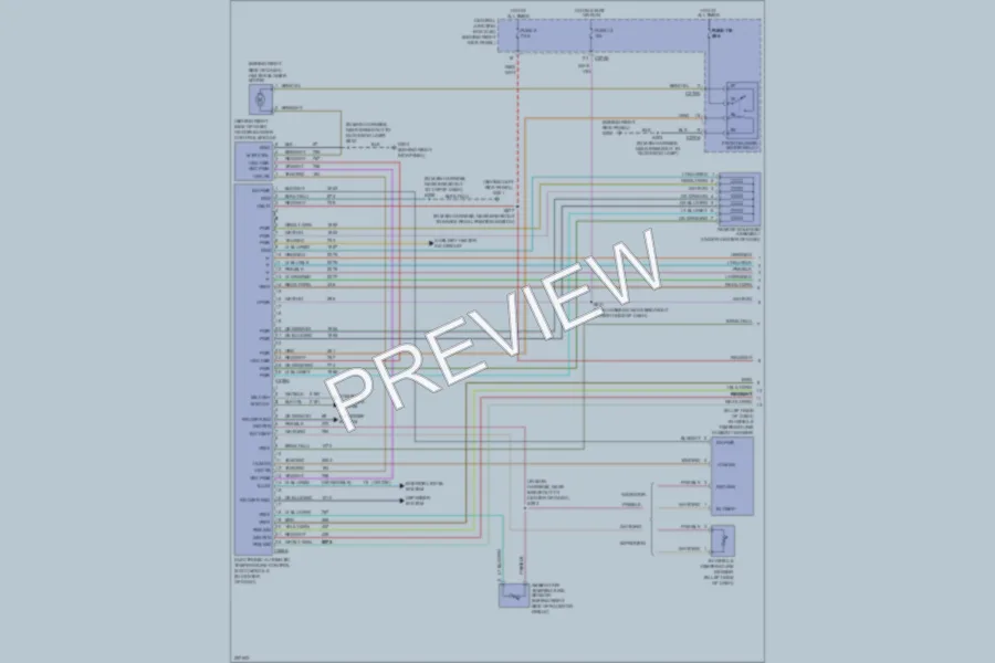 2006 Ford Expedition Air Conditioning wiring diagram preview