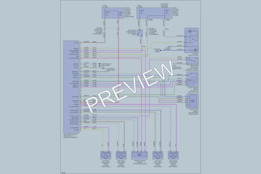 2006 Ford Explorer Anti Lock Brakes wiring diagram preview