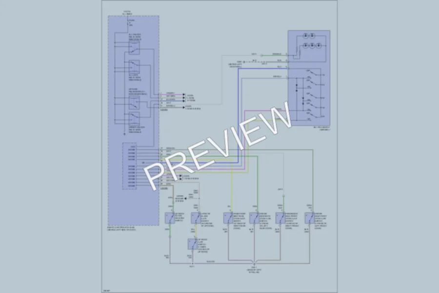 2006 Ford Explorer Anti Theft wiring diagram preview
