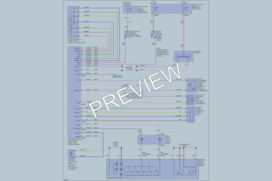 2006 Ford Explorer Cruise Control wiring diagram preview