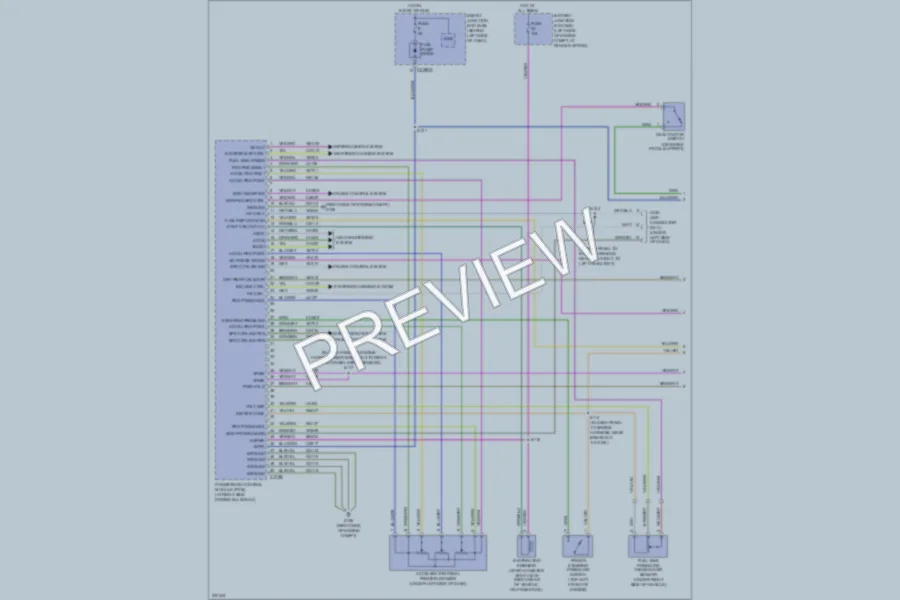 2006 Ford Explorer Engine Performance wiring diagram preview