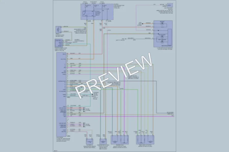 2006 Ford F150 Air Conditioning wiring diagram preview