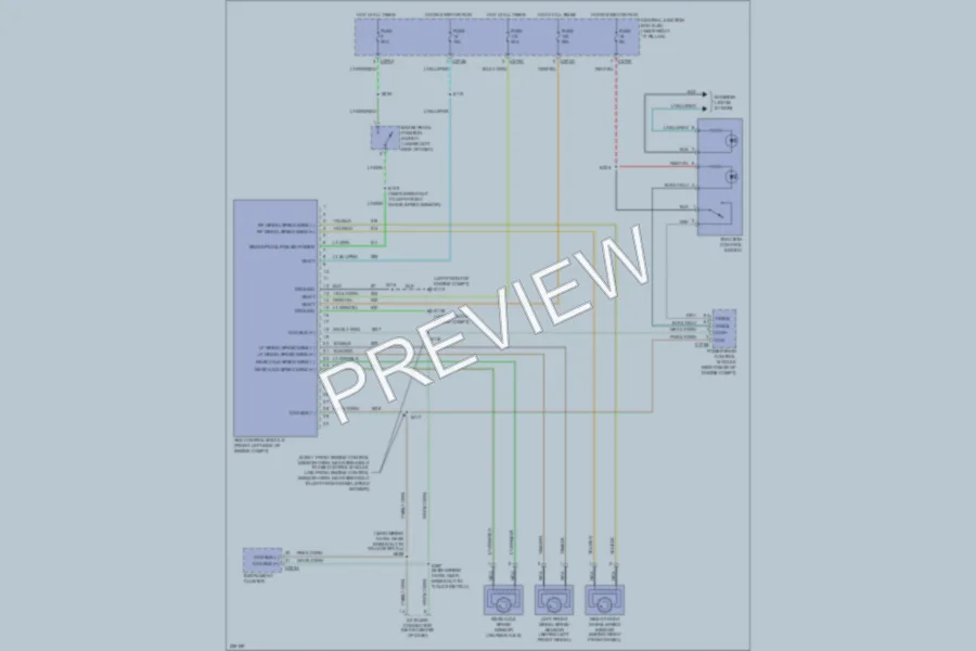 2006 Ford F150 Anti Lock Brakes wiring diagram preview
