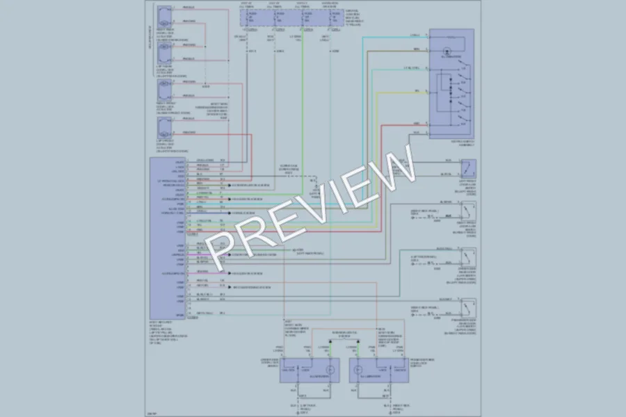2006 Ford F150 Anti Theft wiring diagram preview