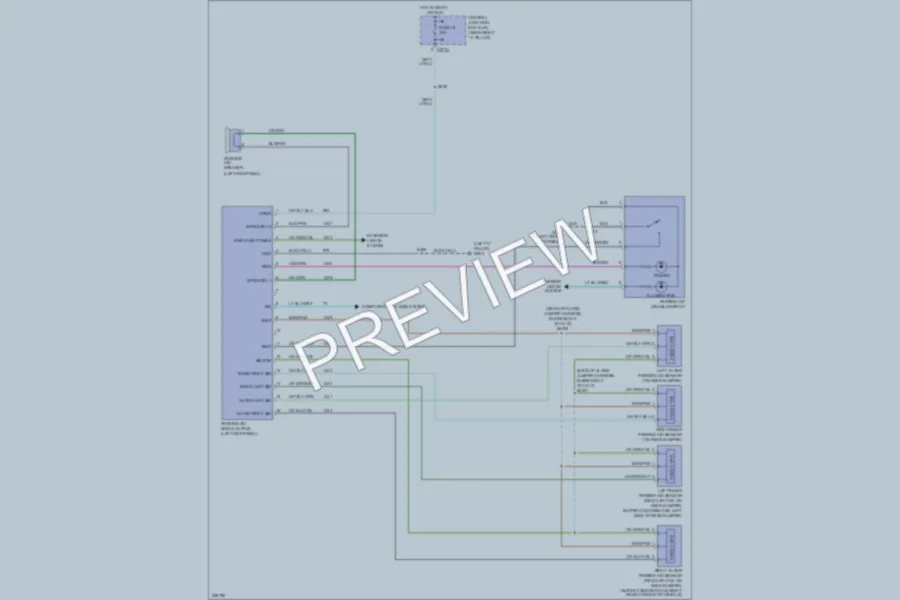 2006 Ford F150 Navigation wiring diagram preview
