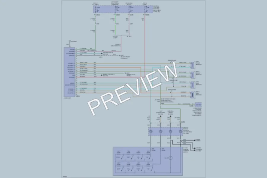 2006 Ford F150 Radio wiring diagram preview