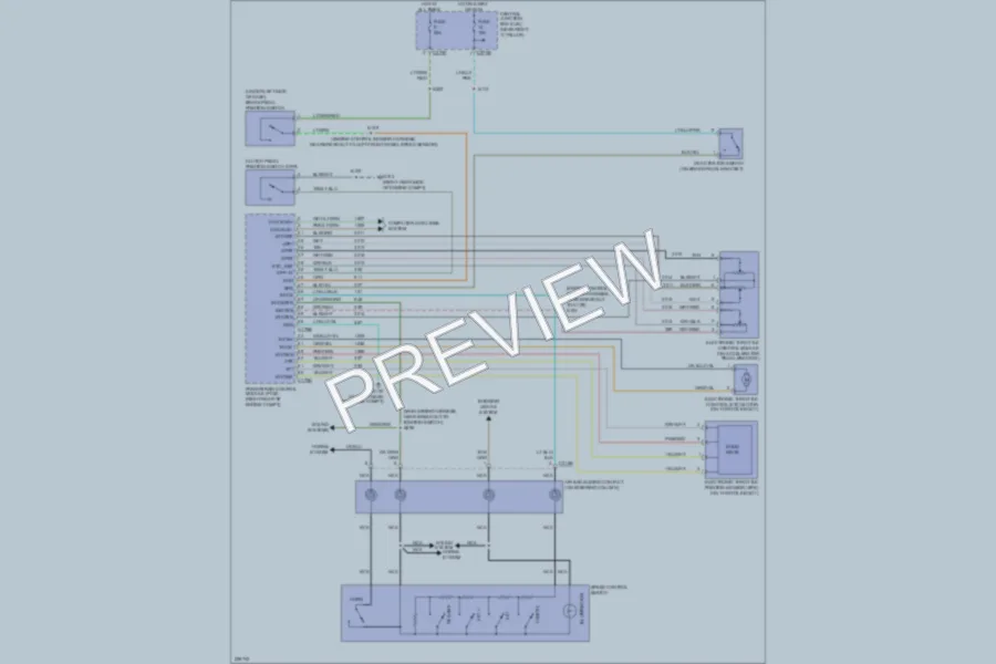 2006 Ford F150 Cruise Control wiring diagram preview