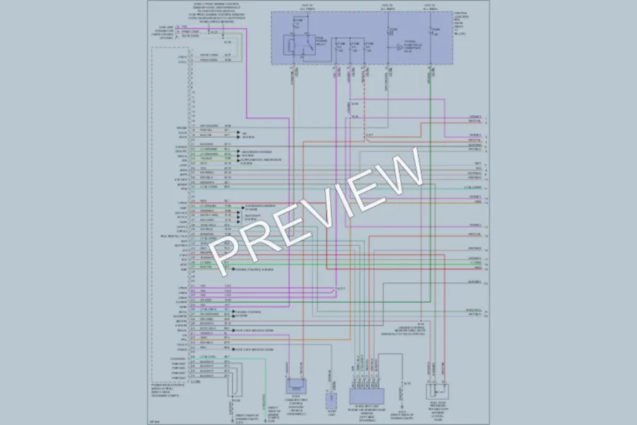 2006 Ford F150 Engine Performance wiring diagram preview
