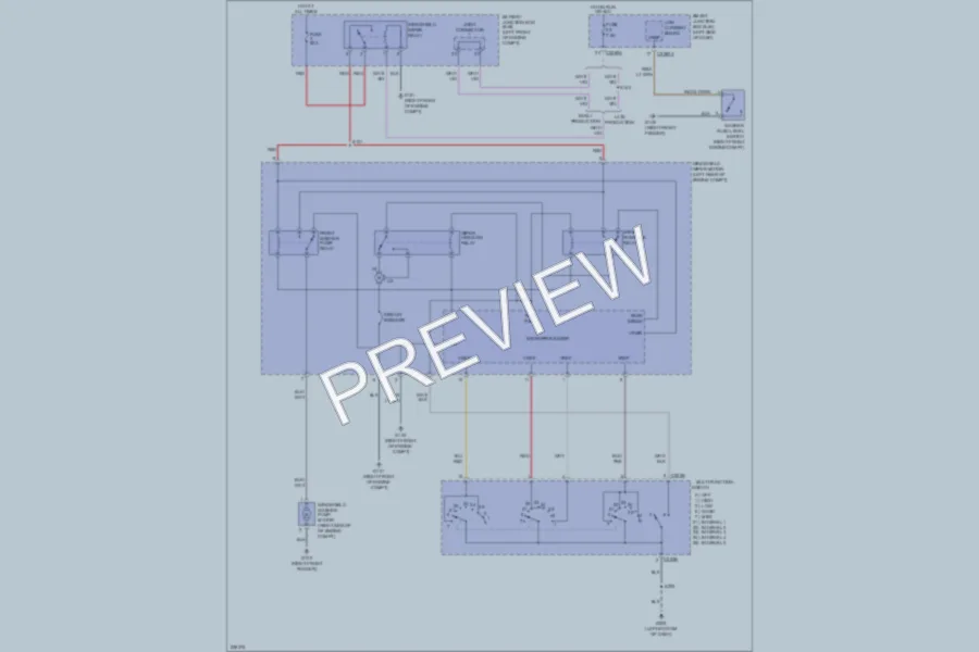 2006 Ford FiveHundred Wiper Washer wiring diagram preview