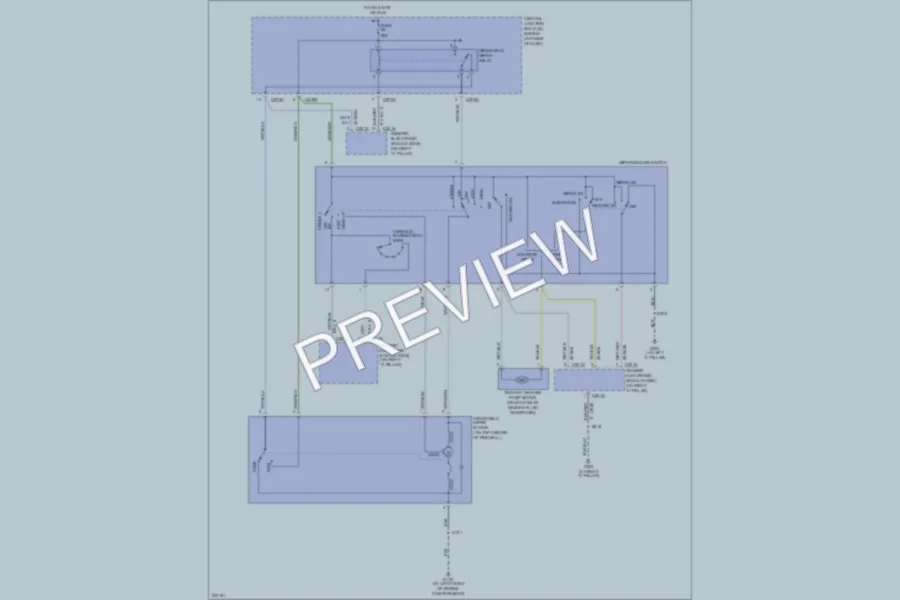2006 Ford Focus Wiper Washer wiring diagram preview