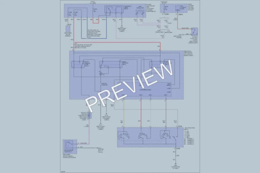 2006 Ford Freestyle Wiper Washer wiring diagram preview