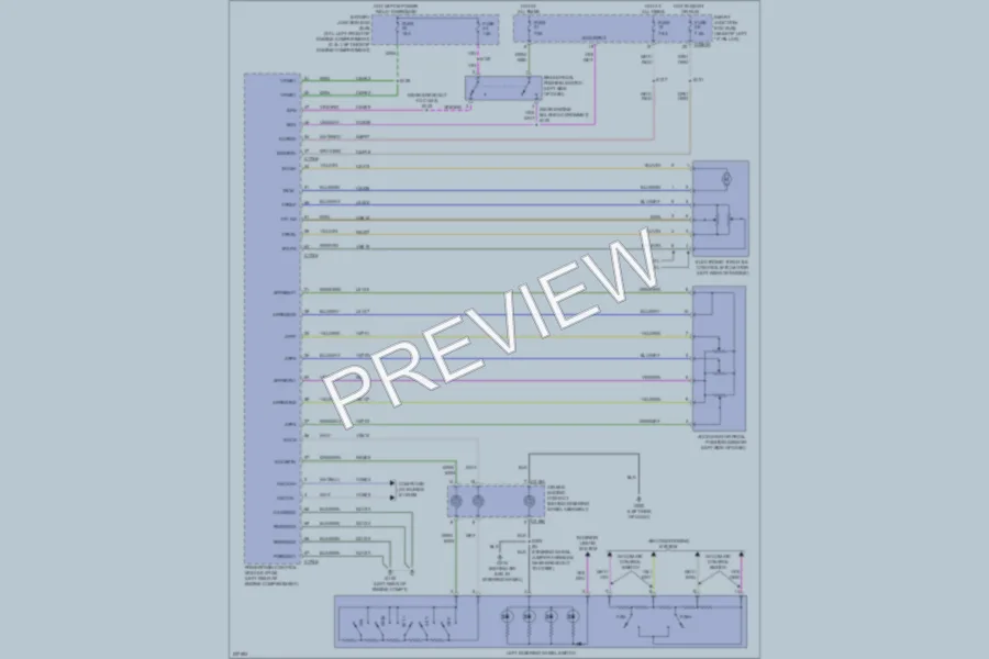 2006 Ford Fusion Cruise Control wiring diagram preview