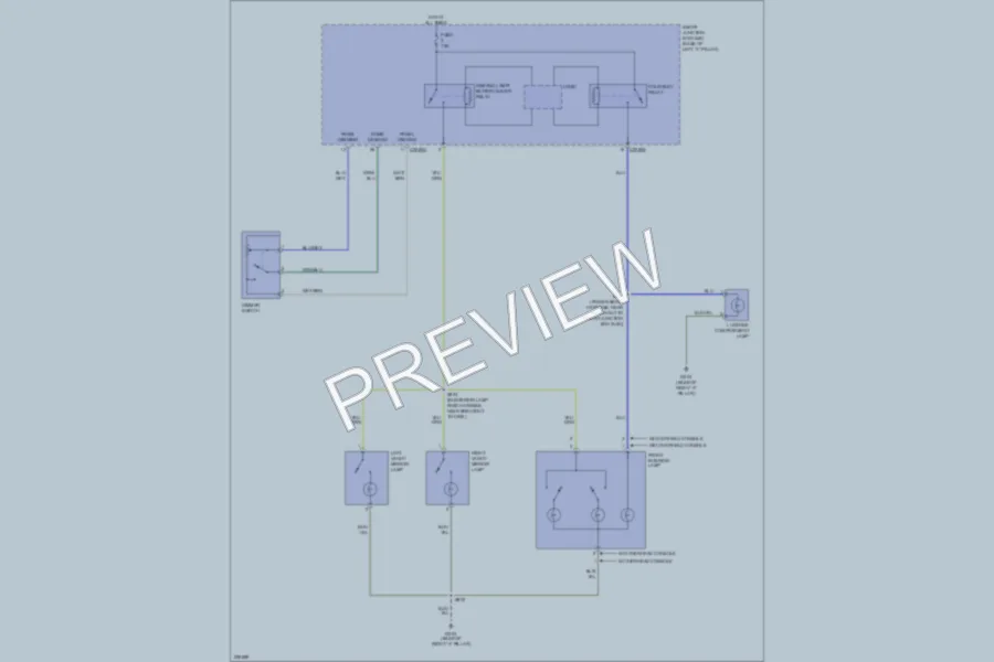 2006 Ford Fusion Interior Lights wiring diagram preview