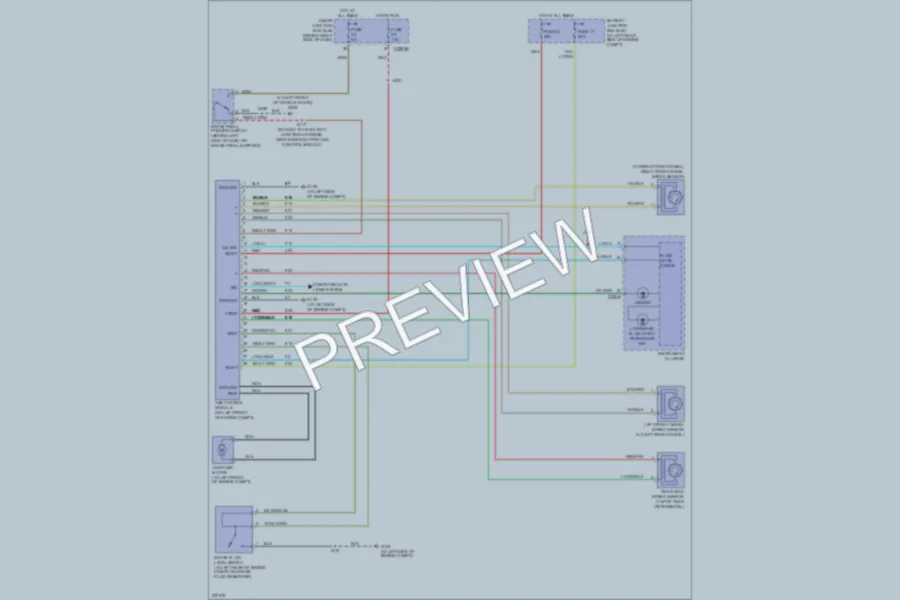 2006 Ford Ranger Anti Lock Brakes wiring diagram preview
