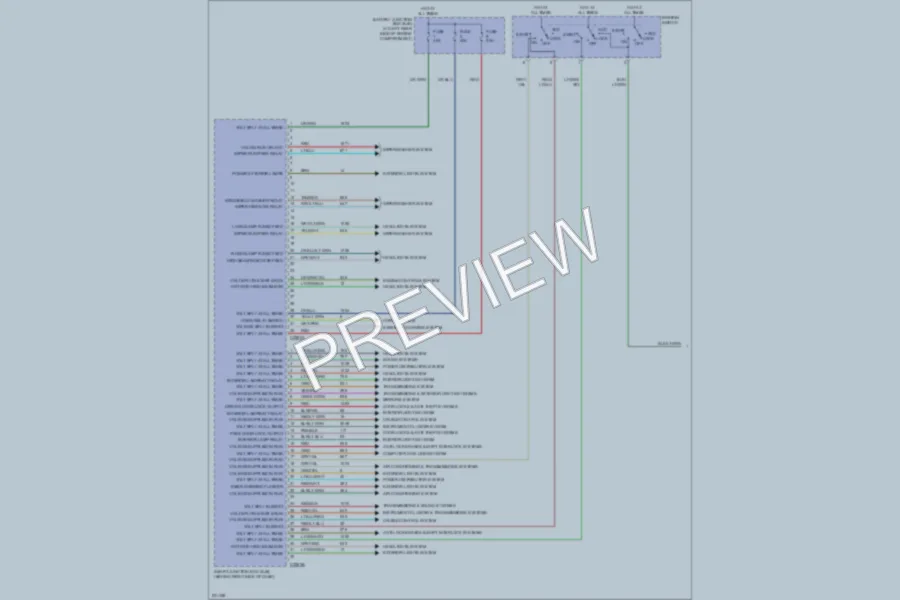 2006 Ford Ranger Body Control Modules wiring diagram preview