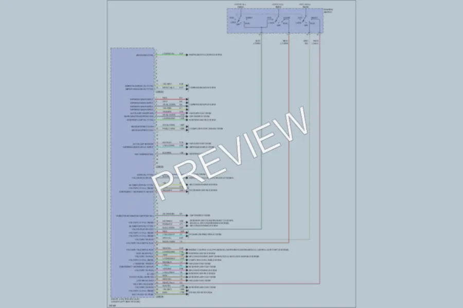 2006 Ford Taurus Body Control Modules wiring diagram preview