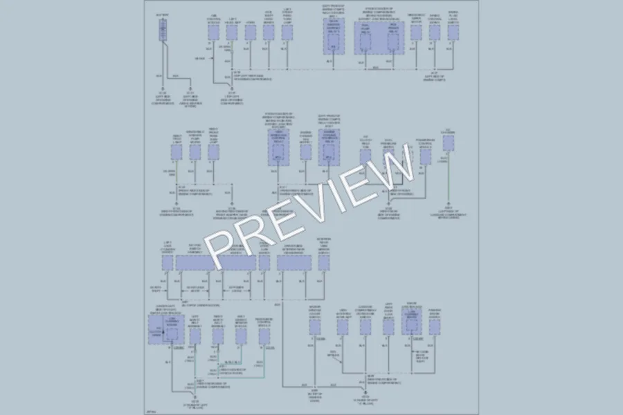 2006 Ford Taurus Ground Distribution wiring diagram preview