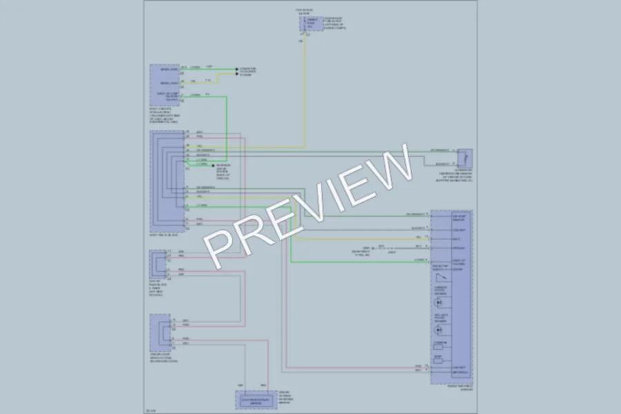 2006 GMC 1500 Hd Power Mirrors wiring diagram preview