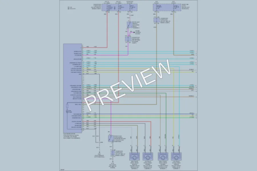 2006 GMC Envoy Anti Lock Brakes wiring diagram preview