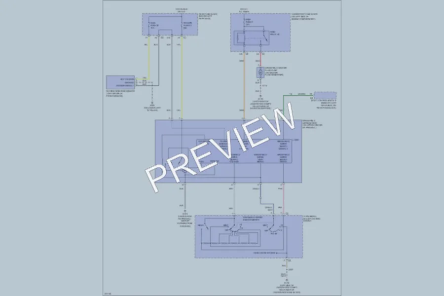 2006 GMC EnvoyXL Wiper Washer wiring diagram preview
