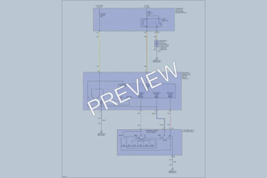 2006 GMC H1500 Wiper Washer wiring diagram preview