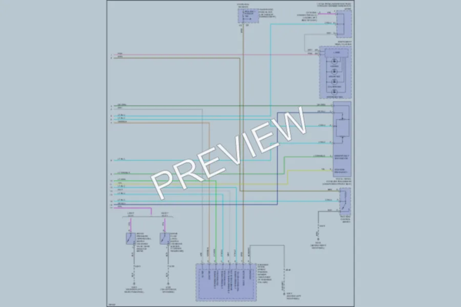 2006 GMC G3500 Anti Lock Brakes wiring diagram preview