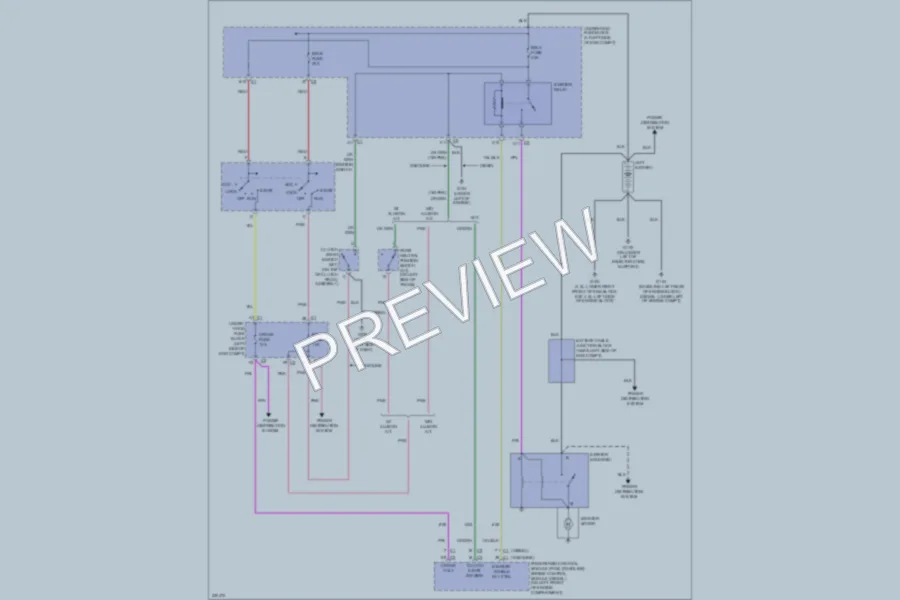 2006 GMC 3500 Starting Charging wiring diagram preview