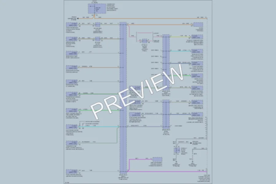 2006 GMC Yukon Computer Data Lines wiring diagram preview
