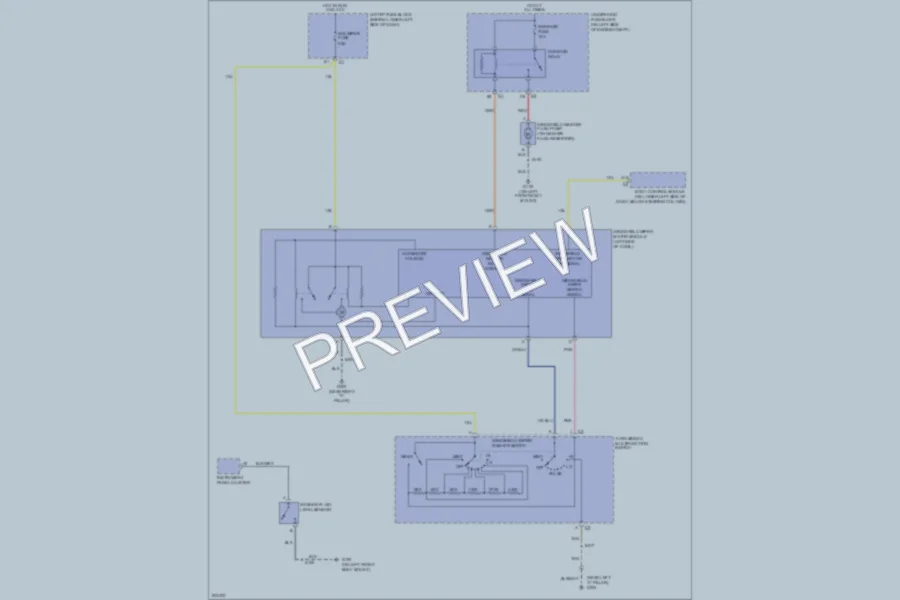2006 GMC YukonXLDenali Wiper Washer wiring diagram preview