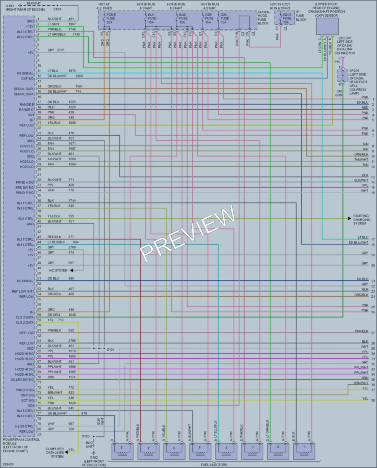 2006 HUMMER H2SUT Engine Performance wiring diagram preview