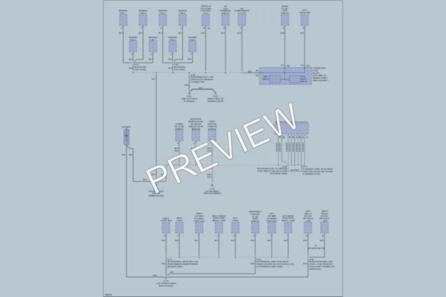 2006 HUMMER H2SUV Ground Distribution wiring diagram preview