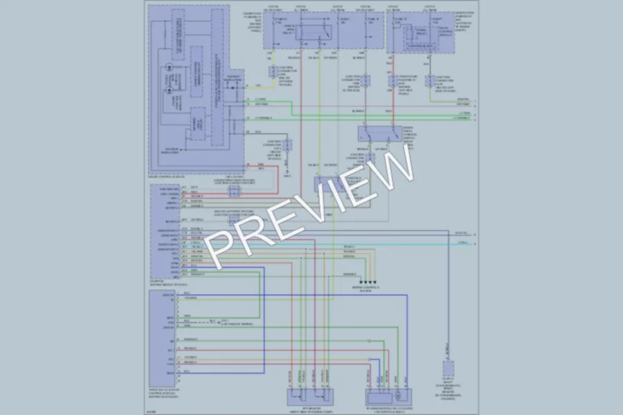 2006 Honda Accord Cruise Control wiring diagram preview