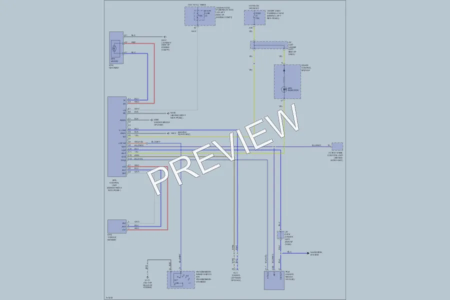 2006 Honda Accord Electronic Power Steering wiring diagram preview