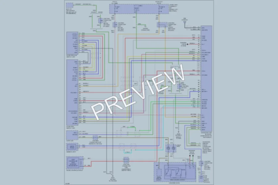 2006 Honda Accord Navigation wiring diagram preview