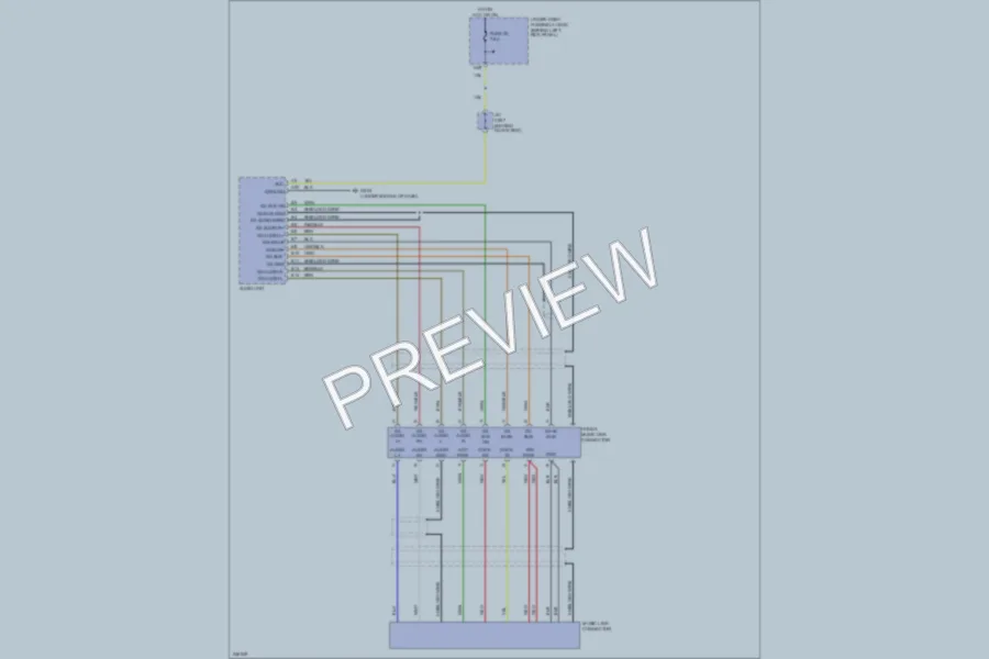 2006 Honda Accord Radio wiring diagram preview