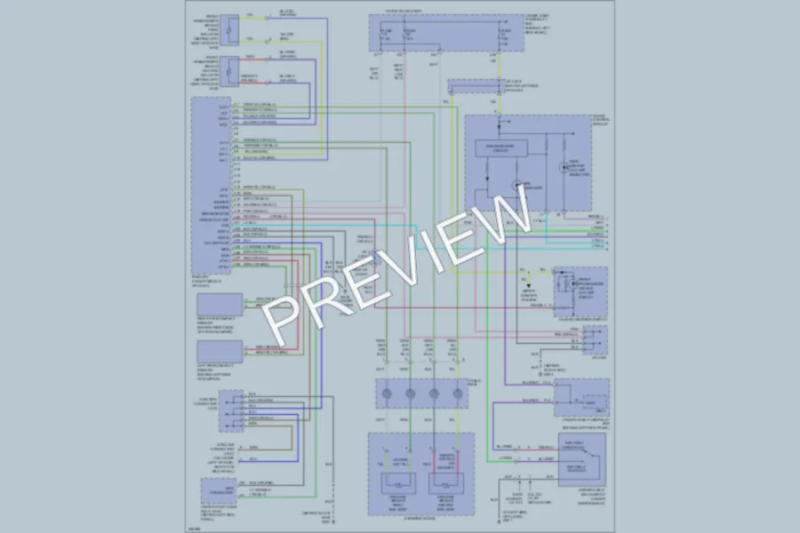 2006 Honda Accord Supplemental Restraints wiring diagram preview