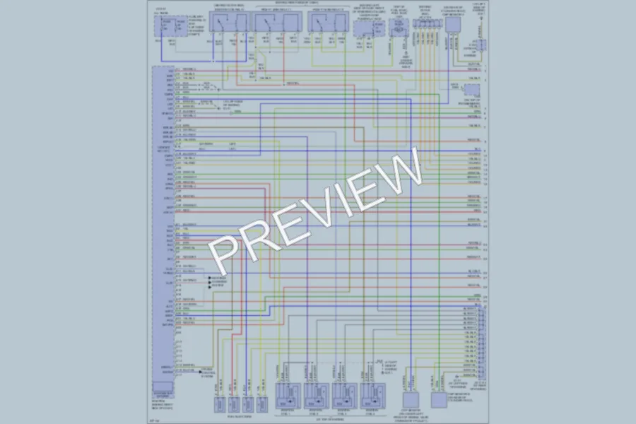 2006 Honda CRV Engine Performance wiring diagram preview