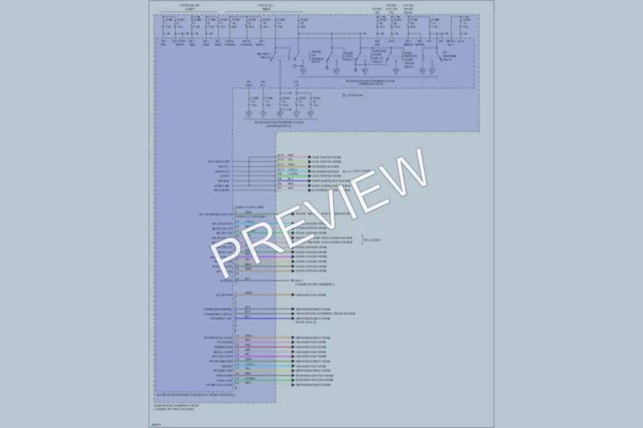 2006 Honda Civic Body Control Modules wiring diagram preview