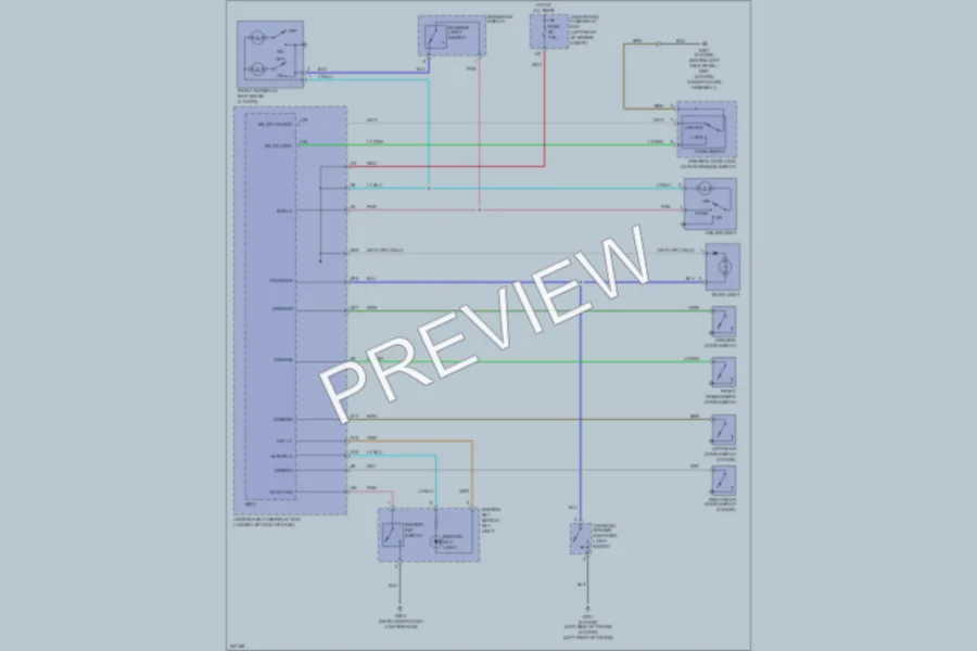 2006 Honda Civic Interior Lights wiring diagram preview