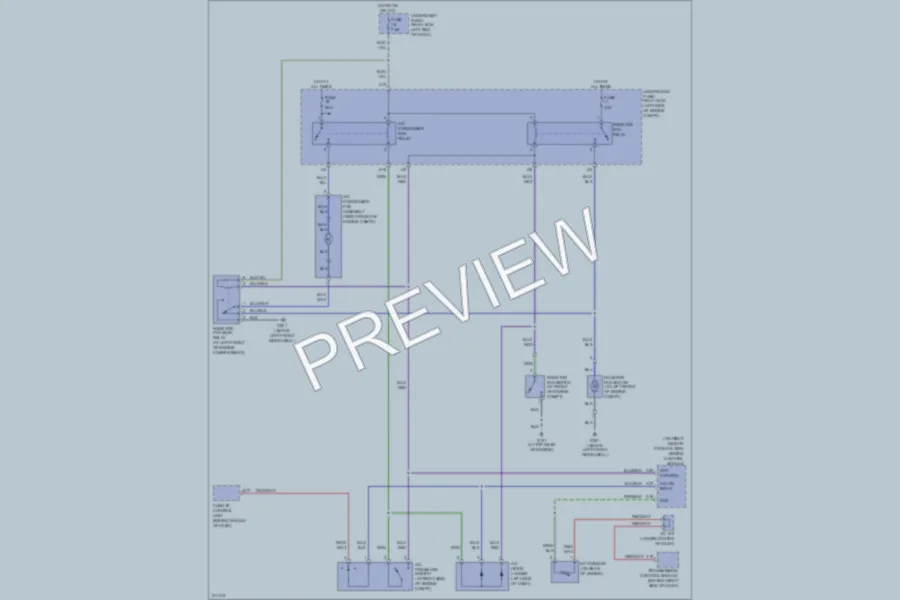 2006 Honda Insight Cooling Fan wiring diagram preview