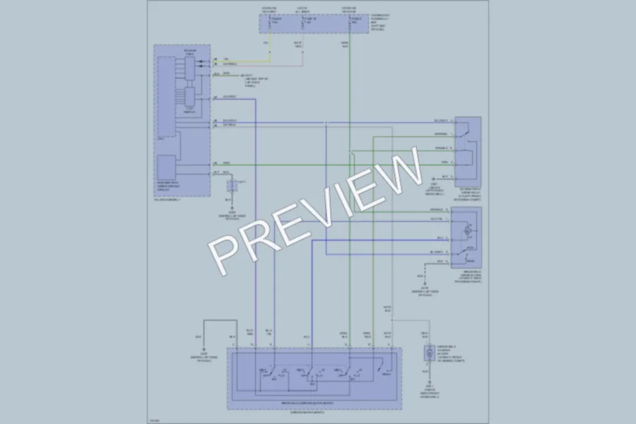 2006 Honda Insight Wiper Washer wiring diagram preview