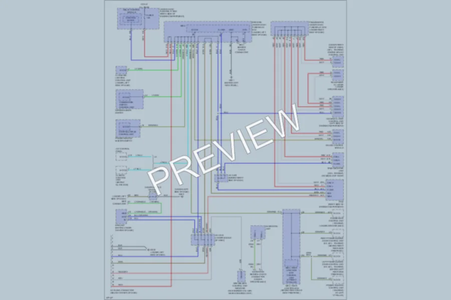 2006 Honda Odyssey Computer Data Lines wiring diagram preview