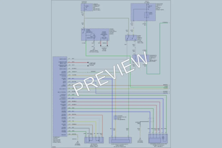 2006 Honda Pilot Cruise Control wiring diagram preview