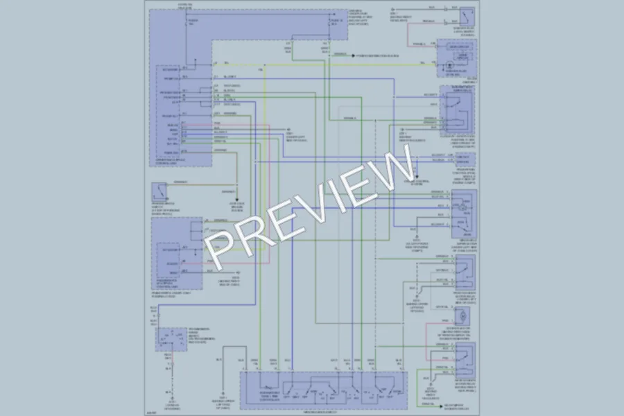 2006 Honda Pilot Wiper Washer wiring diagram preview