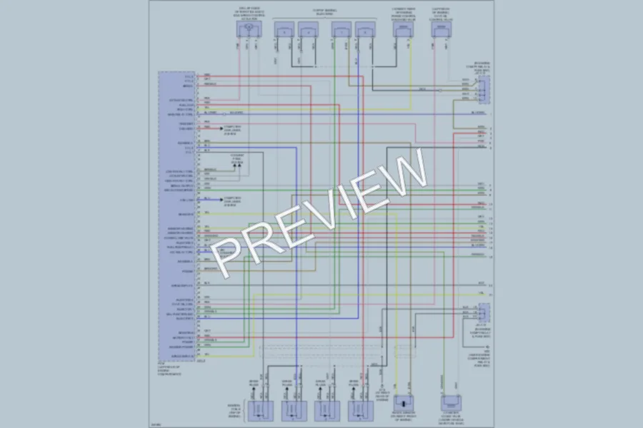 2006 Hyundai Accent Engine Performance wiring diagram preview