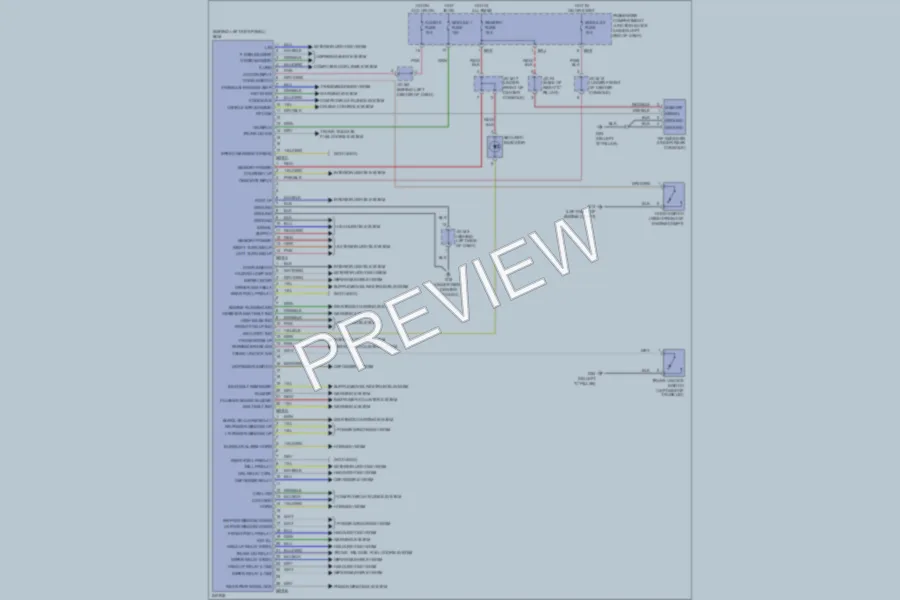 2006 Hyundai Azera Body Control Modules wiring diagram preview