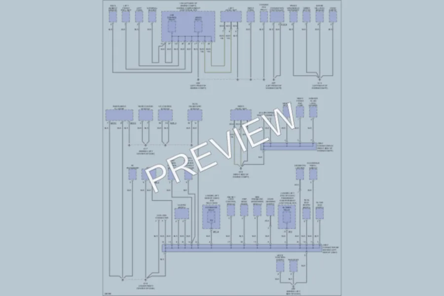 2006 Hyundai Azera Ground Distribution wiring diagram preview