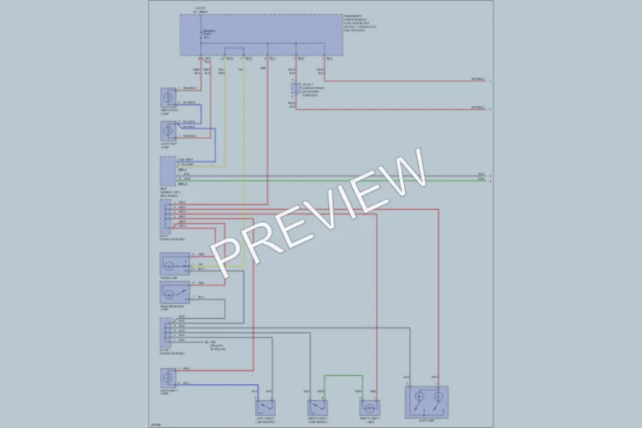 2006 Hyundai Azera Interior Lights wiring diagram preview