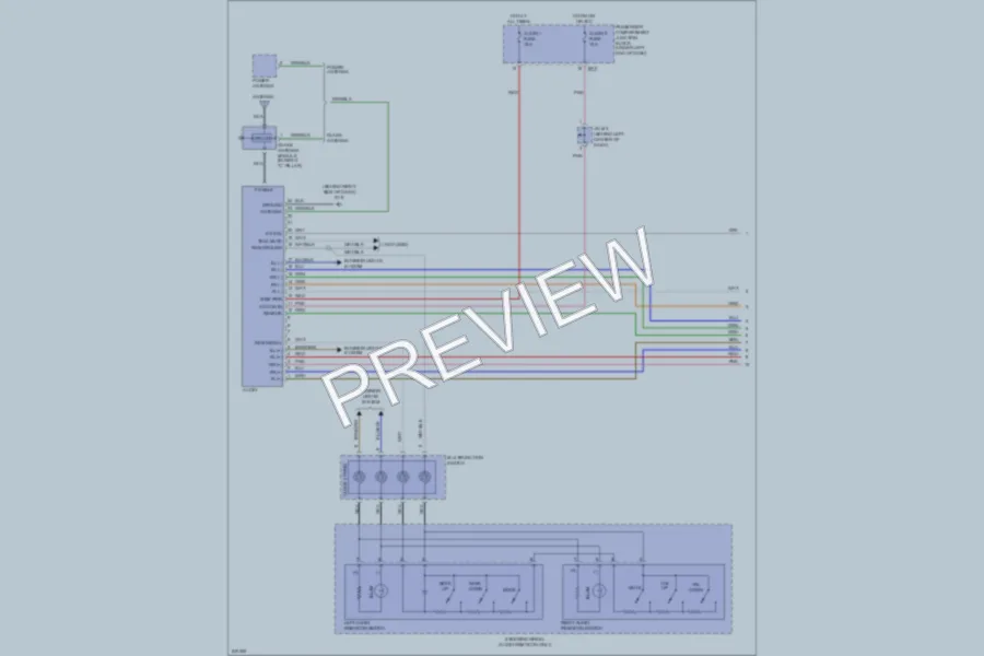 2006 Hyundai Azera Radio wiring diagram preview