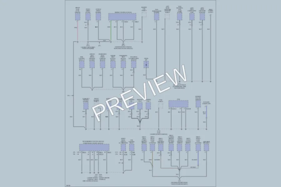 2006 Hyundai SantaFe Ground Distribution wiring diagram preview